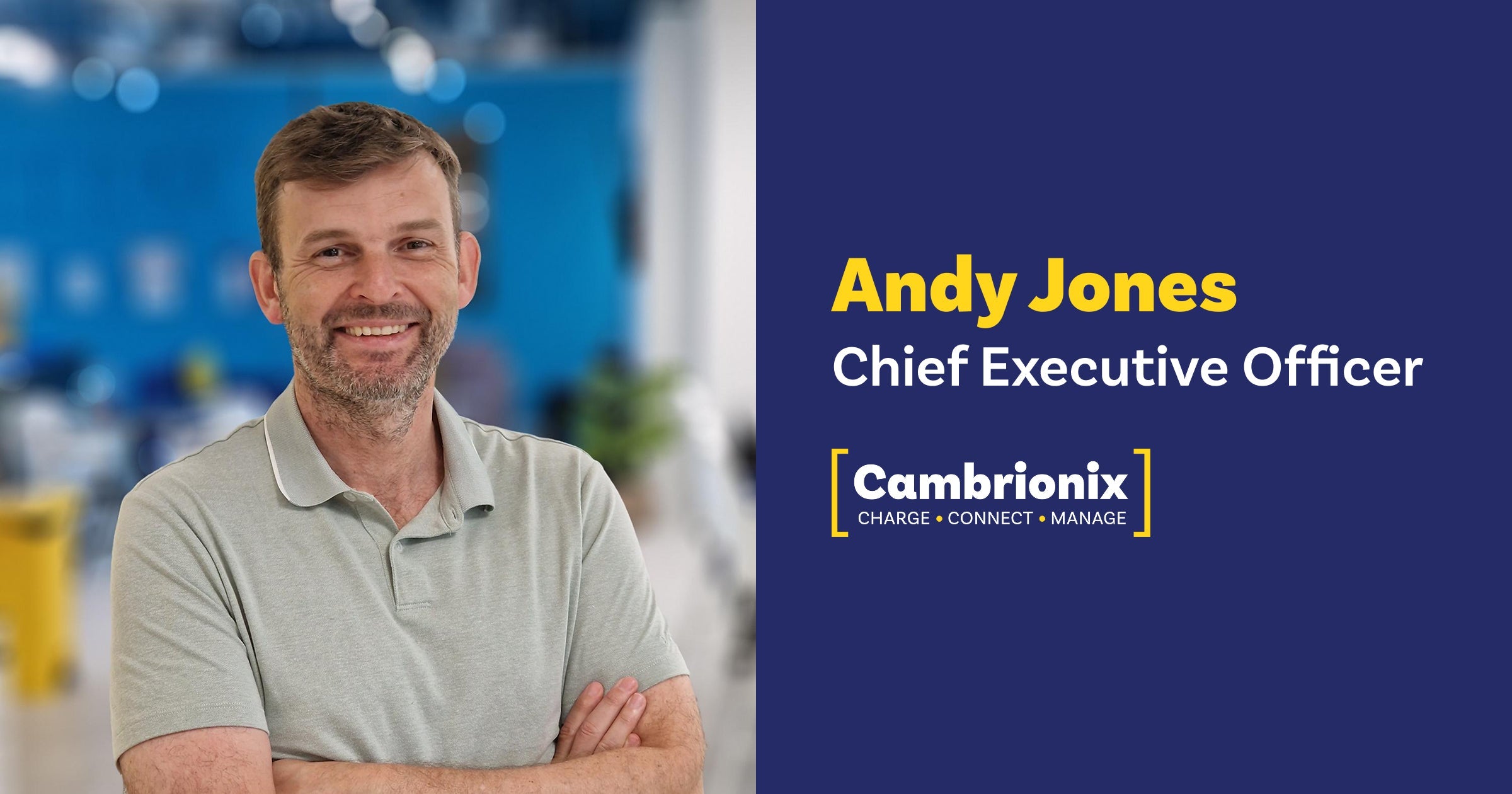 Andy Jones Joins Cambrionix as CEO