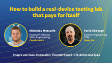 How to build a real-device testing lab that pays for itself