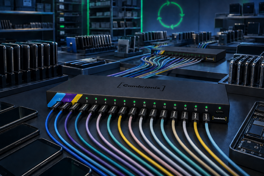 500,000 devices processed with zero guesswork on which one failed
